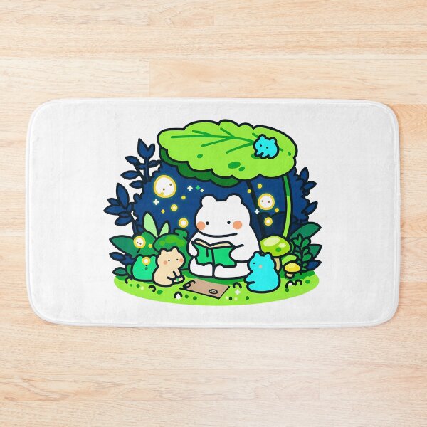Item preview, Frog fairies reading books in the night forest designed and sold by Elinotes.
