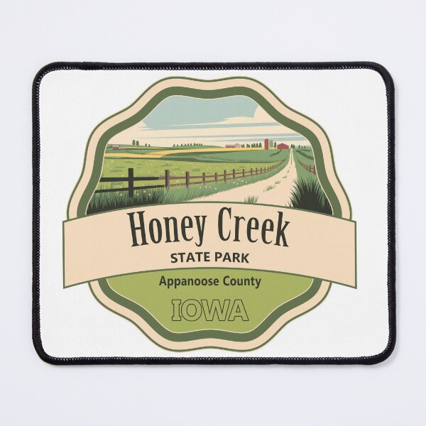 Item preview, Honey Creek State Park, Appanoose County, Iowa designed and sold by Wanderful-roads.