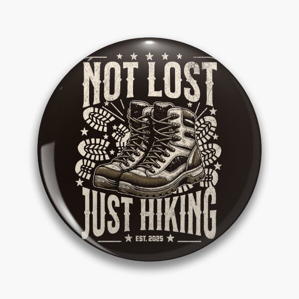 Artikelvorschau, not lost - just hiking entworfen und verkauft von VariousGoodies.