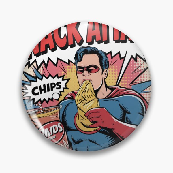 Item preview, Superhero Snack Attack designed and sold by Mystic Wild Studio.