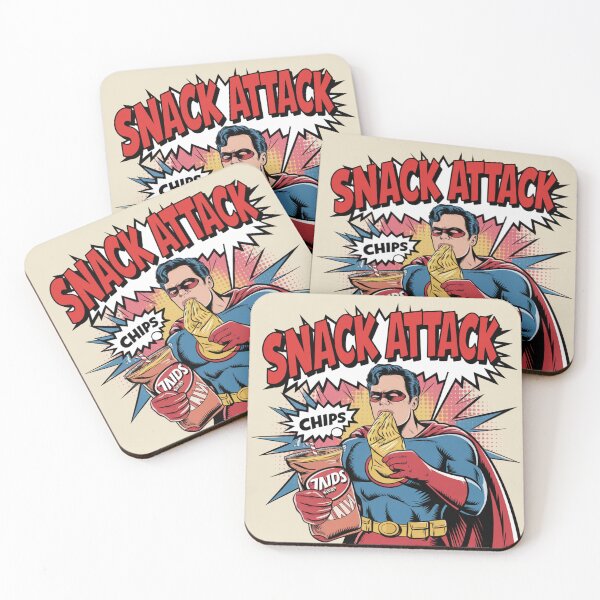 Item preview, Superhero Snack Attack designed and sold by Mystic Wild Studio.