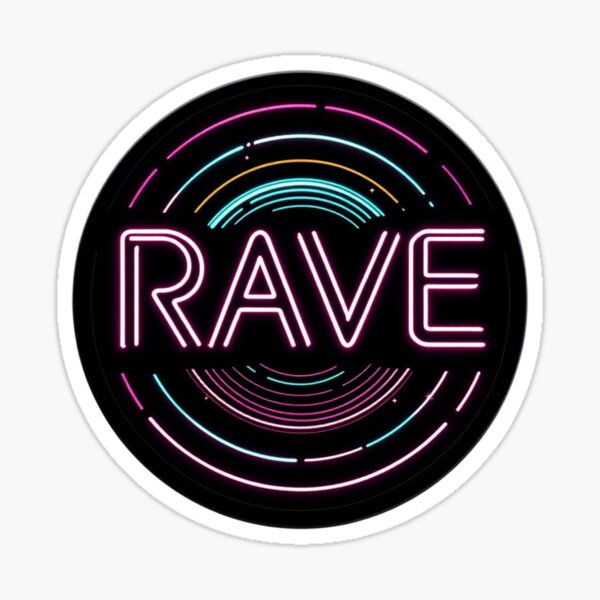 Artikel-Vorschau von Rave, designt und verkauft von GL1TCH-WEAR.