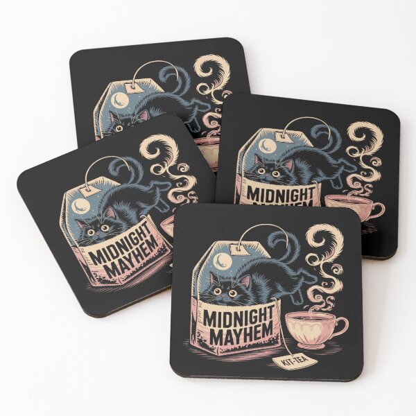 Item preview, Midnight Mayhem Kit-Tea designed and sold by MadCatPrints.