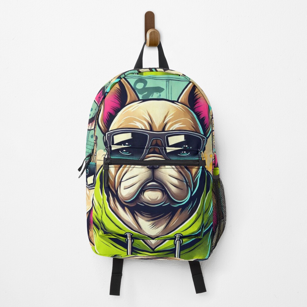 Vista previa del artículo con la obra «Mochila», diseñado y vendido por RACHAYASHOP.