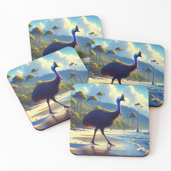 Item preview, Cassowary Art #28 | Cassowary Lovers designed and sold by ksgraphics222.