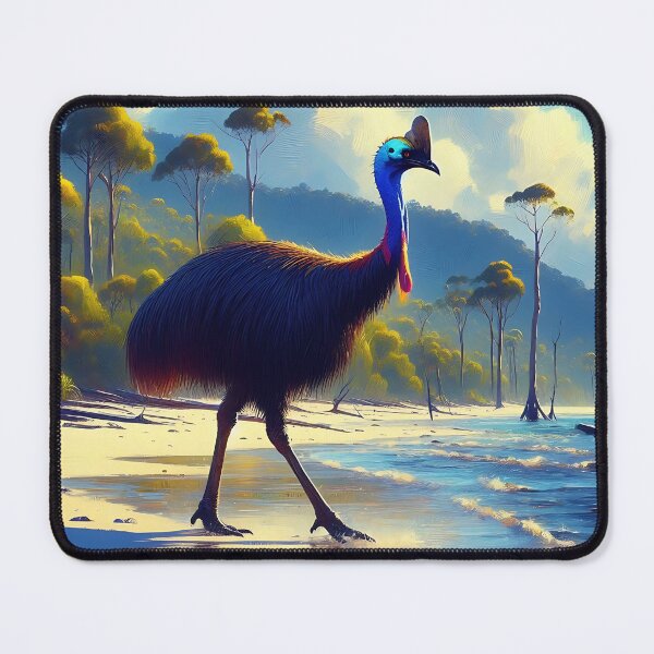 Item preview, Cassowary Art #28 | Cassowary Lovers designed and sold by ksgraphics222.