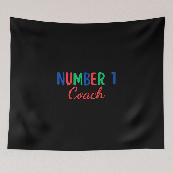 Item preview, Number 1 Coach designed and sold by DixieGirlStudio.