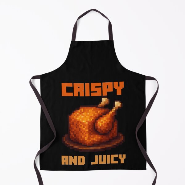 Item preview, Lava chicken, crispy and juicy snack. Chicken cooked in lava. Funny pixel Chicken Gamer designed and sold by majuga.