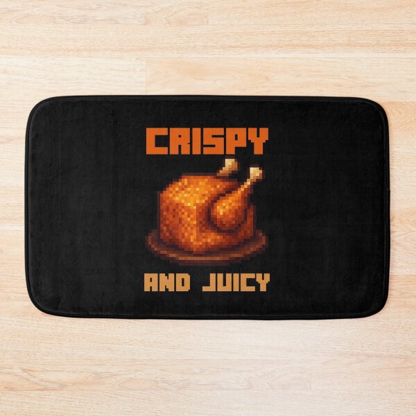 Item preview, Lava chicken, crispy and juicy snack. Chicken cooked in lava. Funny pixel Chicken Gamer designed and sold by majuga.