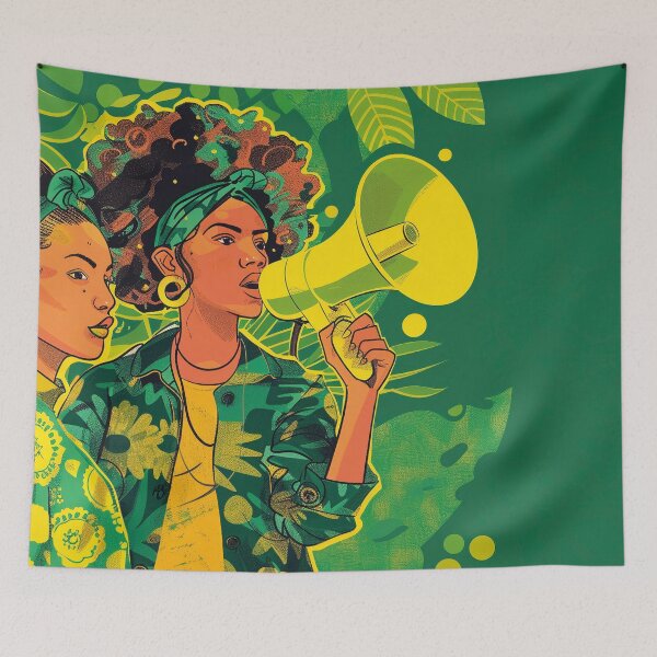 Item preview, Women fight for their rights, activist designed and sold by Mauswohn.
