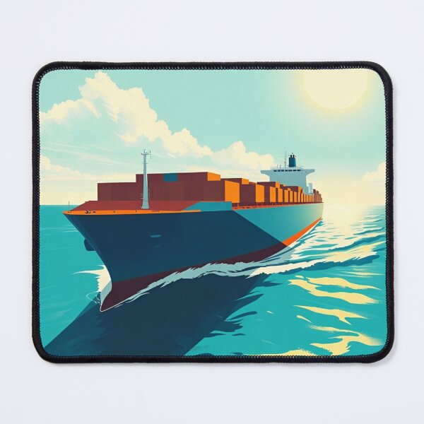 Item preview, Steel Horizon, a Vessel's Journey designed and sold by AJSRPrints.