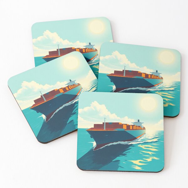 Item preview, Steel Horizon, a Vessel's Journey designed and sold by AJSRPrints.