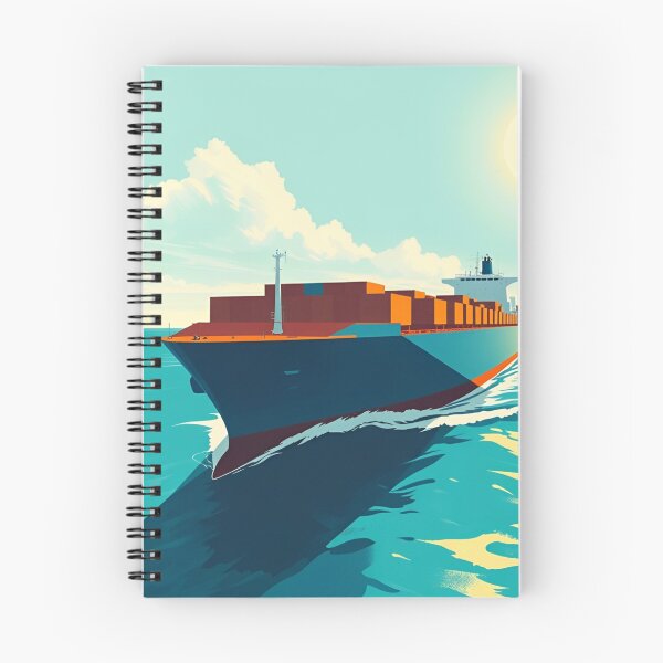 Item preview, Steel Horizon, a Vessel's Journey designed and sold by AJSRPrints.