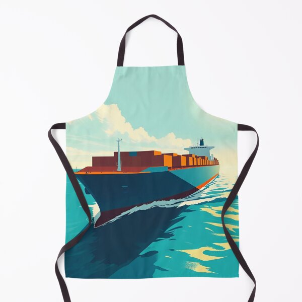 Item preview, Steel Horizon, a Vessel's Journey designed and sold by AJSRPrints.