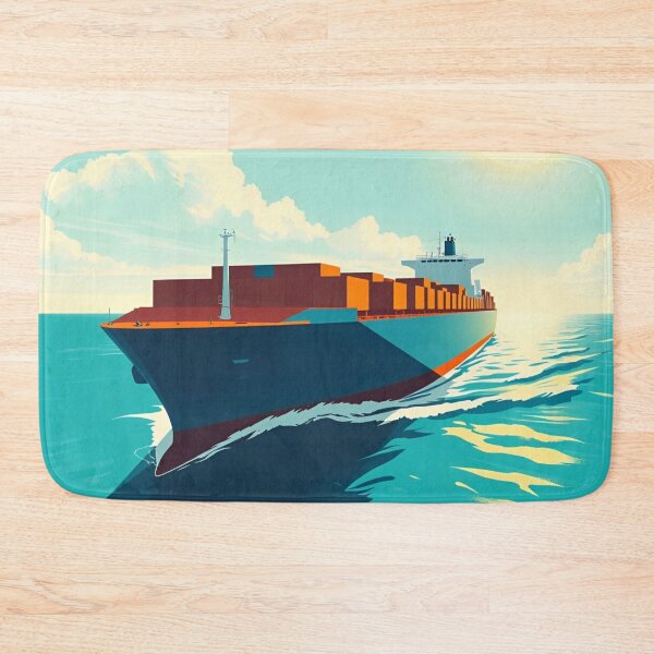 Item preview, Steel Horizon, a Vessel's Journey designed and sold by AJSRPrints.