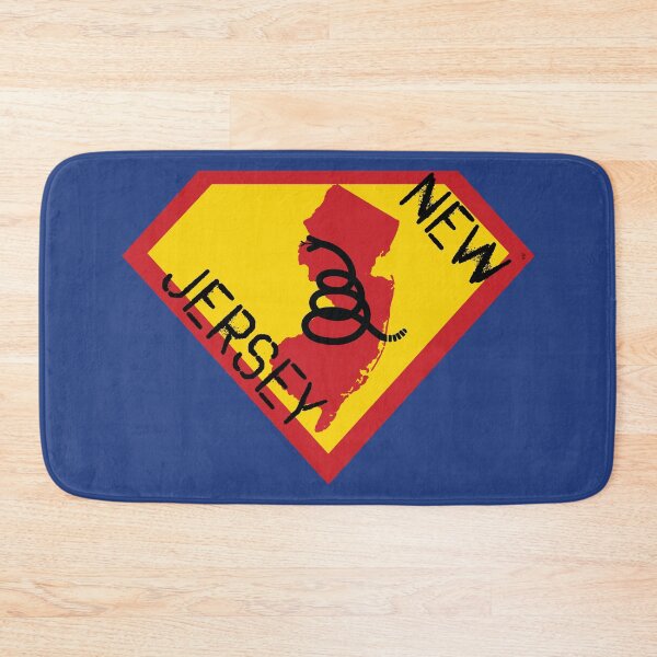 Item preview, NEW JERSEYAN  NEW JERSEYITE SHIELD - Freedom Is The Superpower - Modern Gadsden Snake Flag - Dont Tread On Me SUPERHERO NEW JERSEY spellout design designed and sold by pelagio.