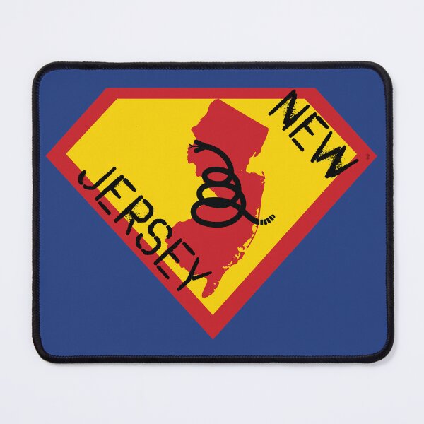 Item preview, NEW JERSEYAN NEW JERSEYITE SHIELD - Freedom Is The Superpower - Modern Gadsden Snake Flag - Dont Tread On Me SUPERHERO NEW JERSEY spellout design designed and sold by pelagio.