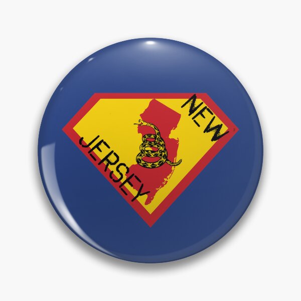 Item preview, NEW JERSEYAN  NEW JERSEYITE  SHIELD - Freedom Is The Superpower -  Gadsden Snake Flag - Dont Tread On Me SUPERHERO NEW JERSEY spellout design designed and sold by pelagio.