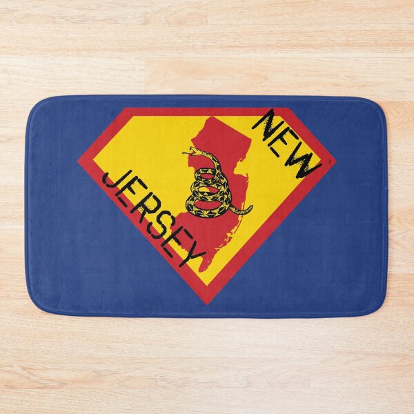 Item preview, NEW JERSEYAN  NEW JERSEYITE  SHIELD - Freedom Is The Superpower -  Gadsden Snake Flag - Dont Tread On Me SUPERHERO NEW JERSEY spellout design designed and sold by pelagio.