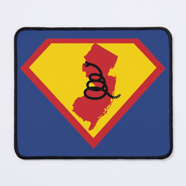 Item preview, NEW JERSEYAN NEW JERSEYITE SHIELD - Freedom Is The Superpower - Modern Gadsden Snake Flag - Dont Tread On Me SUPERHERO NEW JERSEY design designed and sold by pelagio.