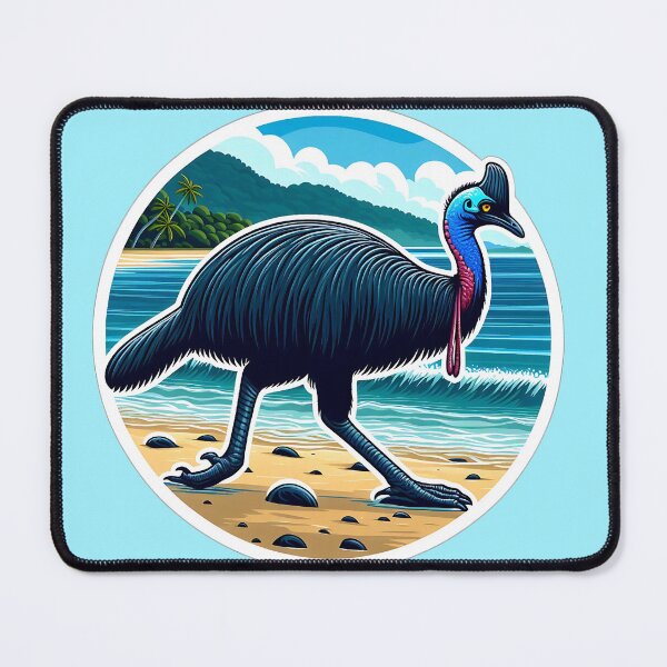 Item preview, Cassowary Art #30 | Cassowary Lovers designed and sold by ksgraphics222.