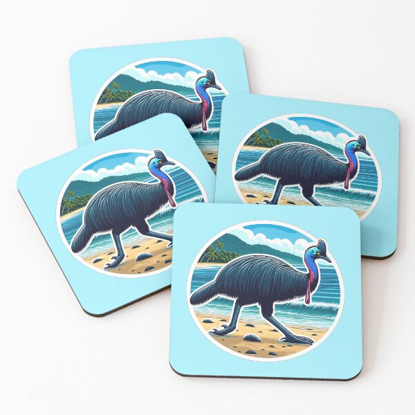 Item preview, Cassowary Art #30 | Cassowary Lovers designed and sold by ksgraphics222.