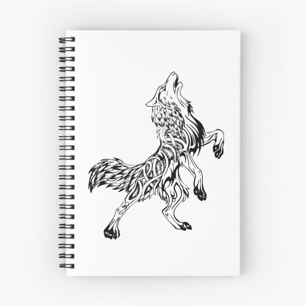 Item preview, Tribal Howling Wolf designed and sold by Farsky-Fashion.