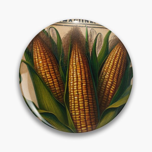 Item preview, Vintage Corn Seeds Packet Illustration designed and sold by mustardseed-410.