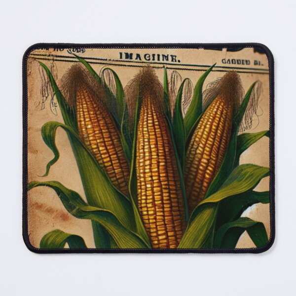 Item preview, Vintage Corn Seeds Packet Illustration designed and sold by mustardseed-410.