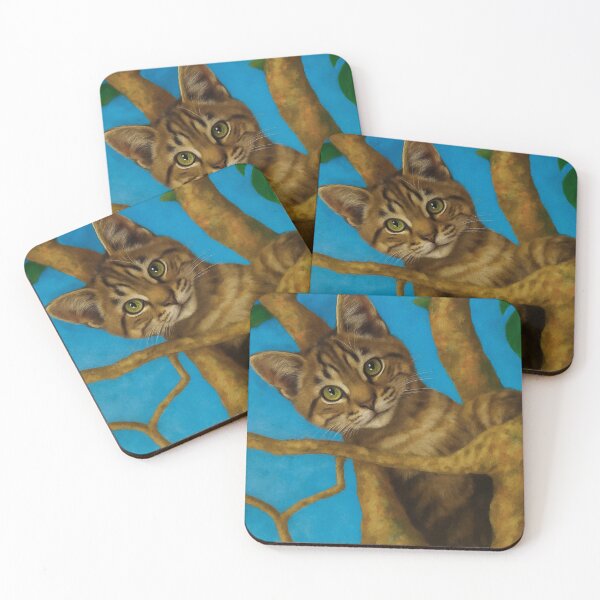 Item preview, Kitty on a tree designed and sold by MaPerle.