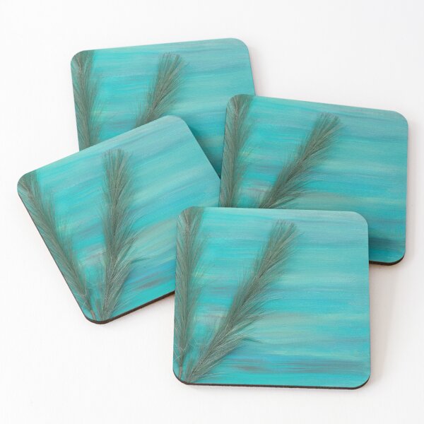 Item preview, Tranquil Blue Feathers designed and sold by IsThisArt93.