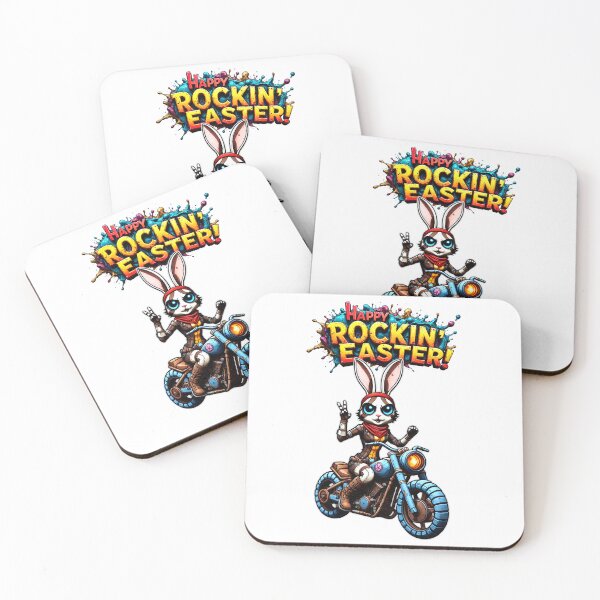 Item preview, Spring Bunny meets Rock’n’Roll designed and sold by ArtCreator2023.
