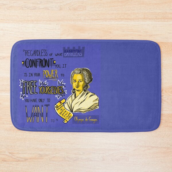 Item preview, "Regardless of what barriers confronts you, it is in your power to free yourselves, you have only to want to" Olympe de Gouges designed and sold by taty101.