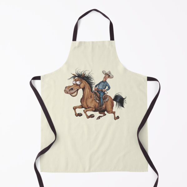 Item preview, Cowboy on a funny horse designed and sold by MagelliShop.