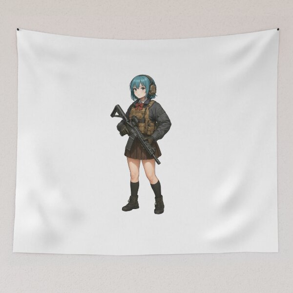 Item preview, Tactical Girl designed and sold by RAWLIFEGRAPHIC.