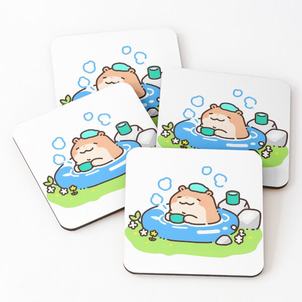 Item preview,  A hamster soaking in a hot spring designed and sold by Elinotes.