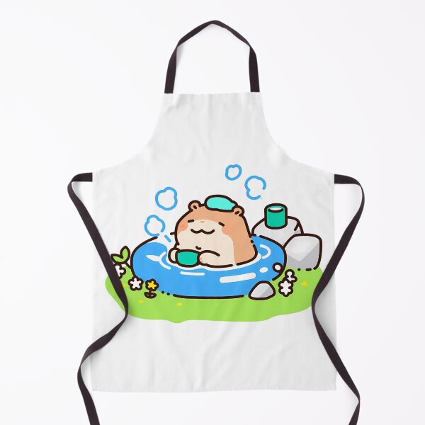 Item preview, A hamster soaking in a hot spring designed and sold by Elinotes.