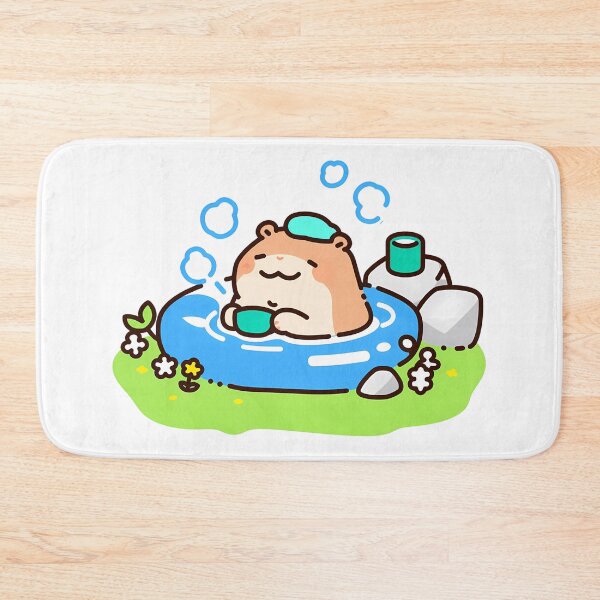 Item preview,  A hamster soaking in a hot spring designed and sold by Elinotes.