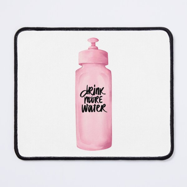 Item preview, Pink plastic water bottle designed and sold by ElizabethCoelho.