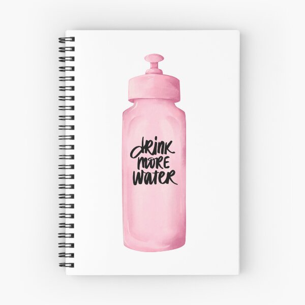 Item preview, Pink plastic water bottle designed and sold by ElizabethCoelho.
