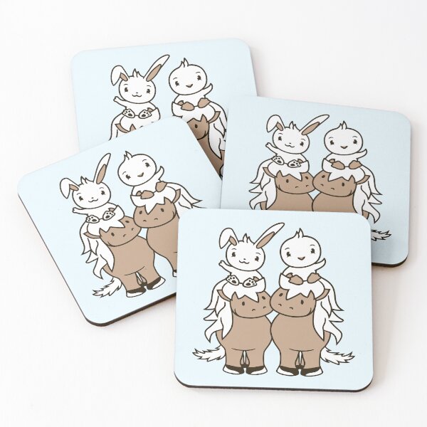 Item preview, 2 Rabbit Bird Horse Riding Rider Little Horse Team designed and sold by shirt-o-mat.