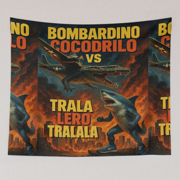 Item preview, Crocodile Euphonium vs Tralala Tralaler designed and sold by Kokorolatte.