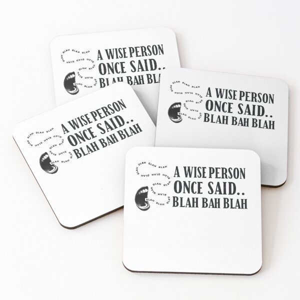Item preview, A Wise One Once Said… designed and sold by FitEnvy.
