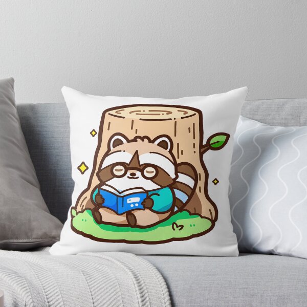 Item preview,  A tanuki relaxing a book  designed and sold by Elinotes.