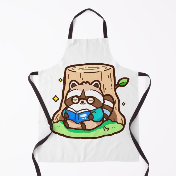 Item preview, A tanuki relaxing a book designed and sold by Elinotes.