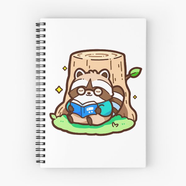 Item preview,  A tanuki relaxing a book  designed and sold by Elinotes.