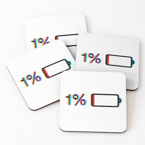 Item preview, Running on 1% – But Still Going designed and sold by MemeCrafted.