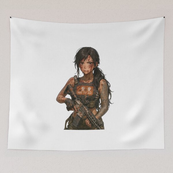 Item preview, Tactical Girl designed and sold by RAWLIFEGRAPHIC.