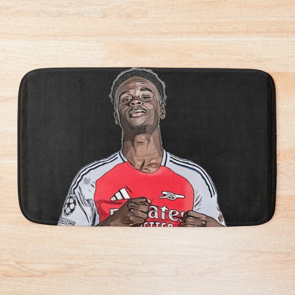 Item preview, Bukayo Saka comic Style. Arsenal FC designed and sold by ocusido.