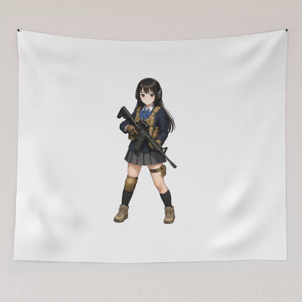 Item preview, Tactical Girl designed and sold by RAWLIFEGRAPHIC.